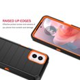 thumbnail image 5 of For Motorola Moto G Power 2024 6.7" Case,Heavy Duty Rugged Defender Case with [Belt Clip Holster] [Built in Screen Protecotr], Shockproof Full Body Protection Kickstand Cover, Orange, 5 of 9