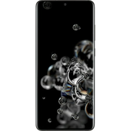 Samsung Galaxy S20 Ultra 5G, Fully Unlocked 128GB, Black, 6.9 in (Refurbished: Good)