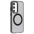 thumbnail image 6 of Magnetic Case for Samsung Galaxy S24, Slim Fit Anti-Scratch Compatible with Magsafe Not-Yellowing Shockproof Anti-Scratch Bumper Rugged Protective Phone Case for Samsung Galaxy S24, Black, 6 of 7