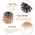 thumbnail image 3 of 24" Butterfly Box Braids Crochet Hair 6 Packs Prelooped Crochet Hair Long Butterfly Locs Jungle Box Braids Crochet Hair Synthetic Braids Crochet Hair, 3 of 7