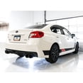thumbnail image 2 of AWE Tuning Exhaust System Kit 3020-43066 Track Edition Cat-Back System; Stainless Steel; Without Muffler; Single Exhaust With Dual Outlet; Rear Exit; 4 Inch Diamond Black Quad Tips, 2 of 3