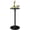 Black, variant on Aibiju Round Side Table, Solid Wood Drink Table, Modern Minimalist Bedside Table, Living Room Sofa End Table, Bedroom Small Corner Table for Small Spaces Black YD-RST001B