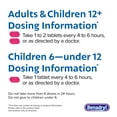 thumbnail image 6 of Benadryl Ultratabs Antihistamine Cold & Allergy Relief Tablets, 48 Count, 6 of 12