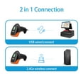 thumbnail image 3 of PEPISKY U20 2.4G Wireless USB Handheld Barcode Scanner Manual Continuous, 3 of 8