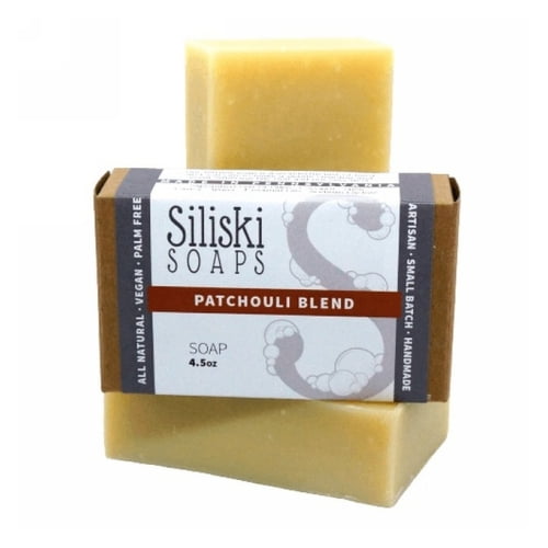 Siliski Soaps Savon en Barre Mélange Patchouli, 4.5 Oz