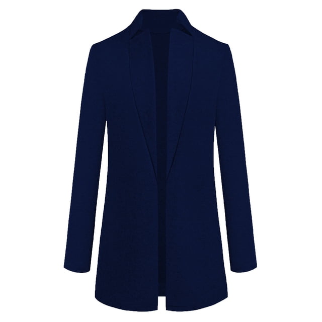 Women Wool Trench Long Overcoat Winter Fashion Outwear Soft Warm Button Jacket For Ladies