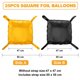 thumbnail image 2 of Kit decorativo de globos de pared Adorely, negro y naranja, 25 unidades, 2 of 7