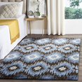 thumbnail image 2 of Safavieh Tapis Contemporain Rétro Brun Foncé - 5 Pieds x 8 Pieds, 2 of 5