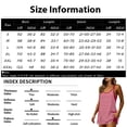 thumbnail image 3 of Stralyhd Mini Dresses for Women Summer Athletic Dress with Shorts Underneath Sleeveless Outings V Neck Dresses Striped Spaghetti Straps Outfits Wine 3XL, 3 of 6