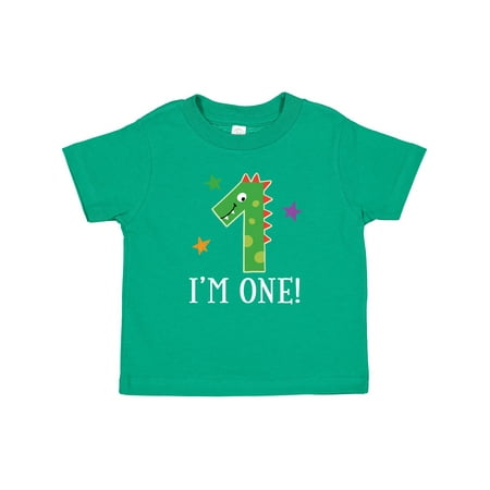 

Inktastic 1st Birthday Dinosaur Party Gift Baby Boy or Baby Girl T-Shirt