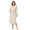 Bear-khaki, variant on Womens Hooded Plush Robes, Soft Cute Warm Fleece Bathrobe for Women Long Embroidered Ladies Loungewear(Tulip-white, Small-Medium)