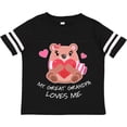 thumbnail image 3 of Inktastic My Great Grandpa Loves me- bear and hearts Boys or Girls Toddler T-Shirt, 3 of 5