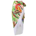 thumbnail image 3 of UPPADA One Piece Swimsuit for Women Retro Floral Print Tie Bathing Suit with Beach Cover up Wrap Skirt Two Piece Bikini Set,Womens Bathing Suits Tankinis, 3 of 7