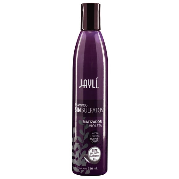 Shampoo Matizador Violeta Sin Sulfatos Sin Sal 320ml Productos Jaylí S.A. DE C.V.