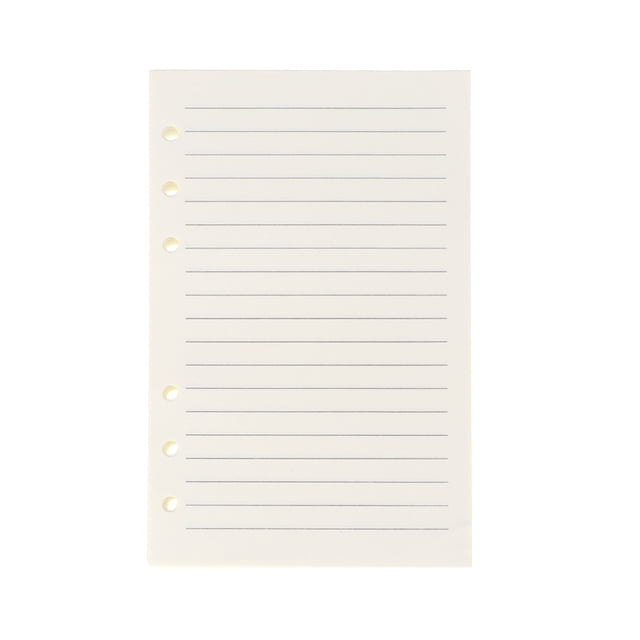 Miangastore 240Pcs Classic Portable Binder Core Diary Inner Notebook Multicolor Delicate for Diary Notebook Drawing Block(White)