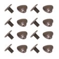 thumbnail image 1 of 20 Pcs 8mm Metal Heart Rivet, Metal Heart Shape Decoration Stud Rivets Set, Decorative Heart Shape Rivets Heart Stud, Leather Rivet for Belt Clothes Purse Handbag, 1 of 7