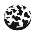 thumbnail image 3 of Gaeub Milk Cow 14-17in Tire Cover, Spare Tire Cover, for Camper Caravan, Trailer, Car, Truck, SUV, Jeep - 16 inch, 3 of 9