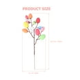 thumbnail image 2 of FRCOLOR Egg Picks for Bouquet Easter Egg Inserts Multi-Color 2Pcs Festive Atmosphere, 2 of 6