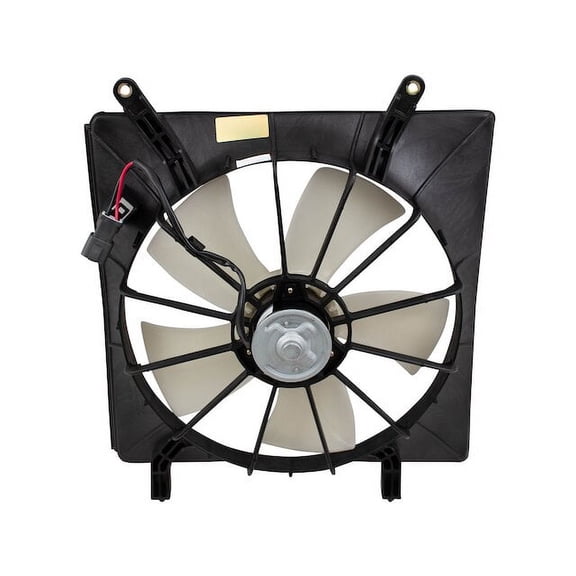 Radiator Fan Assembly - Compatible with 2003 - 2011 Honda Element Sport Utility 4-Door 2.4L 4-Cylinder Naturally Aspirated DOHC GAS 2004 2005 2006 2007 2008 2009 2010