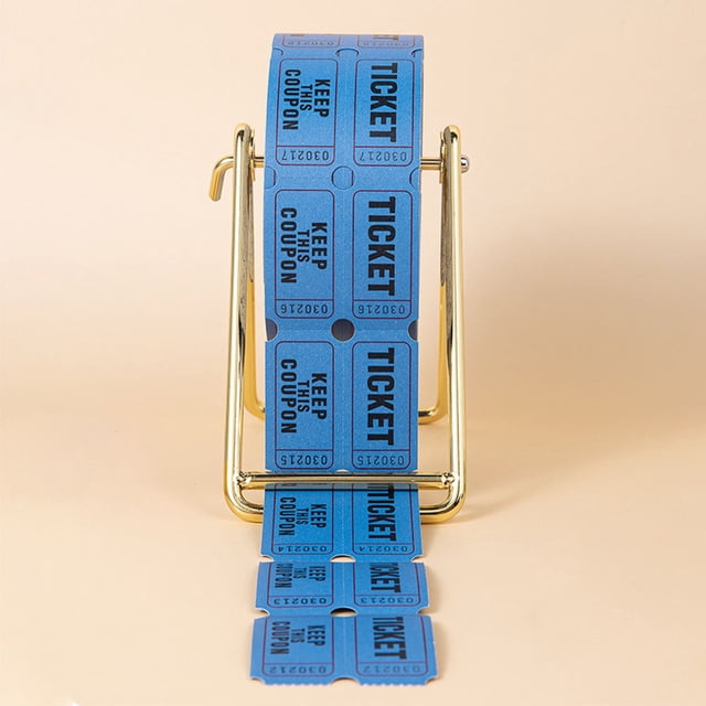 FONDOTIN 1000pcs Red Raffle Tickets for prize box Event Management Fundraiser for Event Organizers