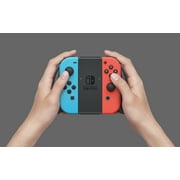 TEC Nintendo Switch Console Bundle with Neon Blue & Red Joy-Con.