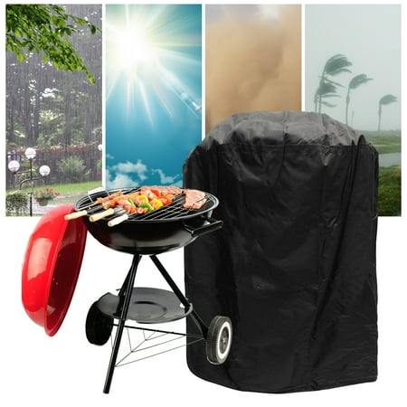 Grill Cover Iclover Kettle Grill Waterproof Dustproof Round Cover