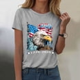 thumbnail image 2 of felwors 250 Anniversary USA Shirt for Women 250 Years American Flag Statue of Liberty 250th Anniversary USA Tshirts Patriotic T Shirt (Light Gray, S), 2 of 8