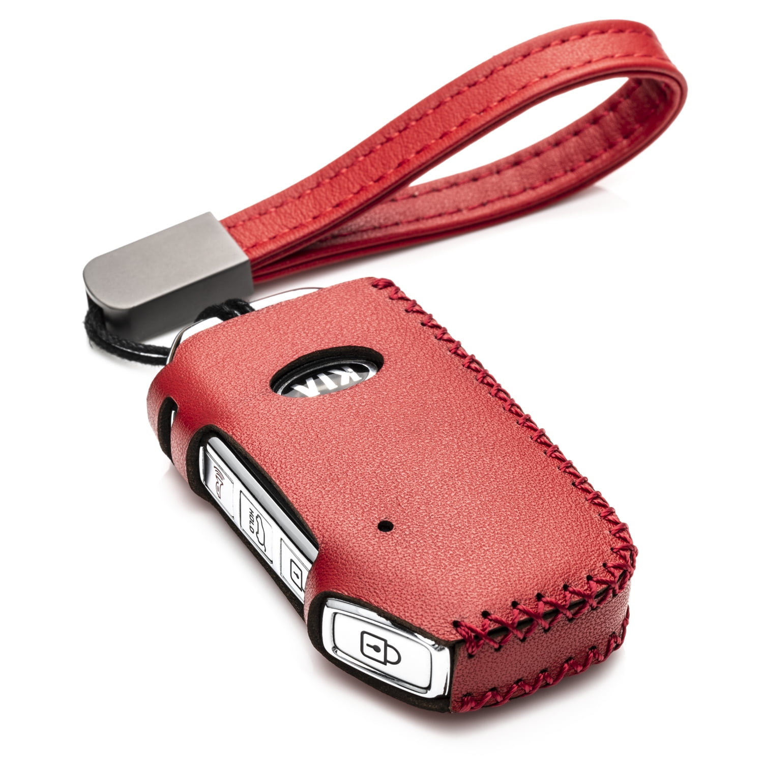 Vitodeco Genuine Leather Smart Key Fob Case Cover Protector