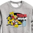 thumbnail image 3 of Disney - Firefighter Mickey & Friends - Team Rescue - Toddler & Youth Crewneck Fleece Sweatshirt, 3 of 5