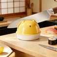 thumbnail image 1 of weibbin Cute Bear Sucker Sharpener Household Kitchen Knife Sharpener Steel Sharpener Fixed Bracket, 1 of 6