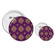 thumbnail image 1 of Unido Golden Purple Art Illustration Insignia insignia botón diseño conjunto, 1 of 3