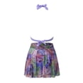 thumbnail image 4 of Gibobby Conjunto de traje de baño de bikini Conjunto de bikini de mujer Impreso Conjunto de bikini de piezas de ropa de playa Traje de baño sexy caliente(Morado,XL), 4 of 5
