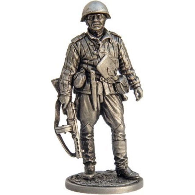 World War 2 Red Army 1//32 Scale Metal Figure Toy Tin Soldier 54mm for sale online