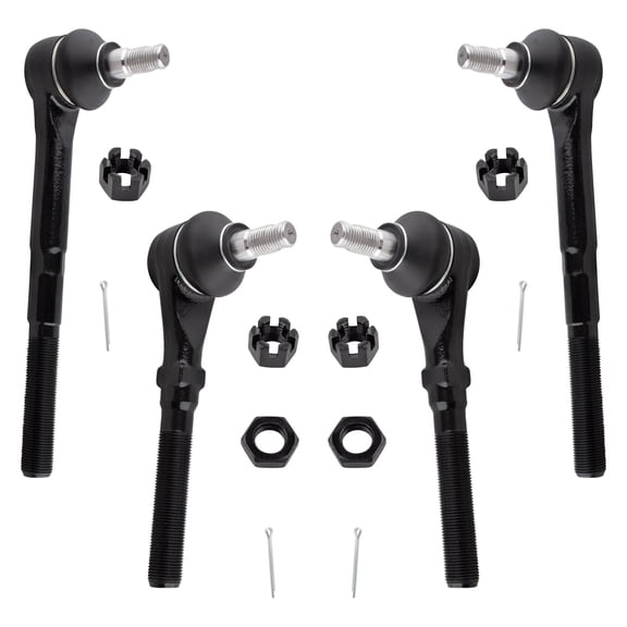 BOXI 4pcs Front Inner Outer Tie Rod Ends for Ford Expedition 1997-2002/for F-150 1997-2003/F-250 1997-1999 / for Lincoln Blackwood 2002/Navigator 1998-2002 - FIT 2WD ONLY| ES3364 ES3365 ES3366 ES3367