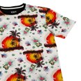 thumbnail image 3 of Weiv Mens Adult Polyester Short SleeveTshirt Hawaiian Tee for Men Casual Round Neck Shirt, 3 of 5