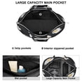 thumbnail image 2 of Daisy Women's Large Weekend Travel Bag Moving Canvas Handbag Thick Double Layer Beach Weekend Travel Unisex Hospital Maternity Delivery with Toiletry Waterproof, 2 of 5