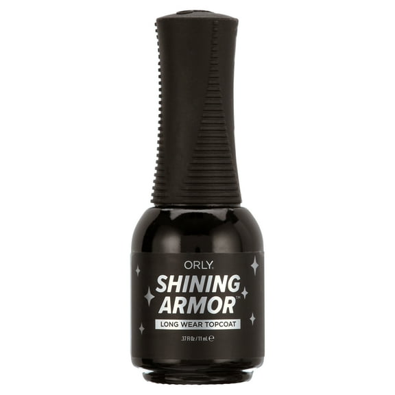 ORLY Shining Armor Nail Top Coat, High-Gloss Protective Finish, 0.37 fl oz
