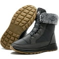 thumbnail image 2 of Ecetana Snow Boots for Women Faux Fur Lined Winter Boots Waterproof Insulated Winter Shoes, 2 of 6
