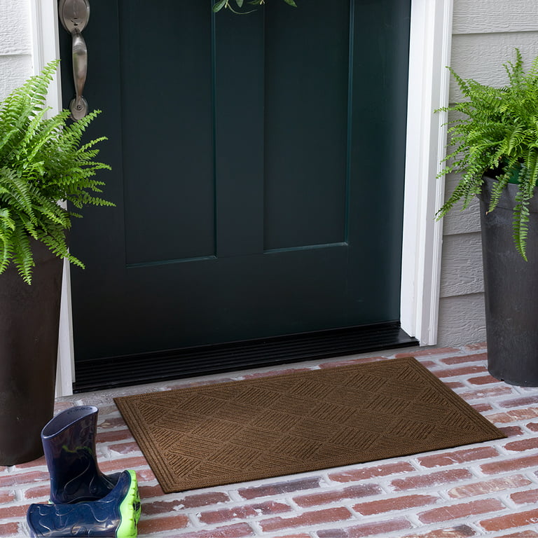 Color&Geometry Front Door Rug for Entryway to Catch Dirty, Outside Door  Mats for Entry Heavy Duty Non Slip, Front Door Mat for Welcome, 3'X5'  Indoor