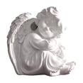 thumbnail image 2 of Beforeyayn Resin Figurines Cherub Statues, Praying Hugging Angel For Home Decor For Families, Living Room And Shelf, Memorial Gift For Loved Ones., 2 of 6