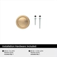 thumbnail image 3 of Amerock Loop 1-3/16 inch (30mm) Diameter Champagne Bronze Cabinet Knob - 25 Pack, 3 of 4