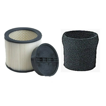 ShopVac Complete Filter Kit- Compare with Shopvac Part# 9030400 HEPA Filter, 3008000 Retaining Ring, & 9058500 Foam