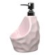 thumbnail image 1 of Dispensador de jabón Dispensador De Jabón Vacío De Cerámica Con Compartimento De Almacenamiento Para Loción Rosa Magideal Dispensador de jabón, 1 of 7