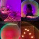 thumbnail image 4 of Lámpara de proyección de puesta de sol con Control remoto, luz LED de noche giratoria, lámpara de ambiente para el suelo, lámpara de Selfie USB para sala de estar y dormitorio, 4 of 5