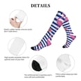 thumbnail image 5 of Pofeuu Flamingo Print Compression Socks for Women & Men Circulation - Best Support for Nurses,Running,Athletic,Sports, 5 of 7