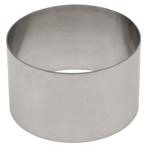 Ateco Stainless Steel Round Tart Ring Mold 3.5 by 2.1Inch High