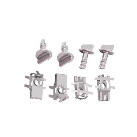 4 ENGINE SHIELD COVER THUMB PINS & 4 NUTS! Fits FORD F-150 EDGE EXPLORER