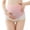 Pink, variant on Aura Lane Women’s Striped and Polka Dot Maternity Panty – Breathable High Waist Pregnancy Underwear, Adjustable Belly Support for Late Term Purple L