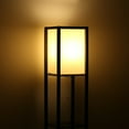 thumbnail image 3 of Tomshine Modern Shelf Floor Lamp with Remote Control & Pulling, 3 of 8