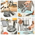 thumbnail image 4 of UPOUART Double Layer Flour Sifter Grey Kitchen Gadgets Sifting Tool for Baking 1Set, 4 of 8